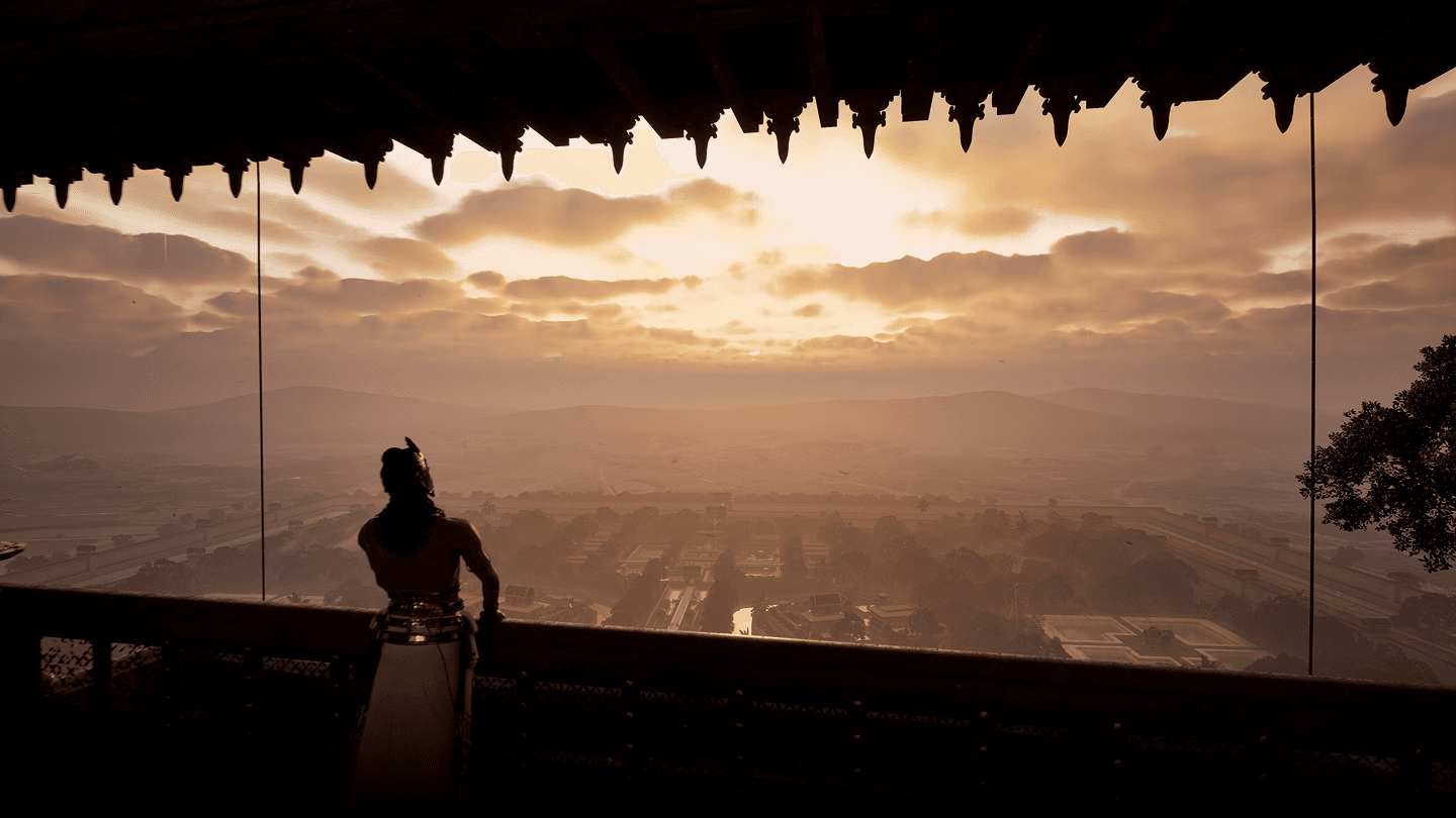 Sigiriya sunset view